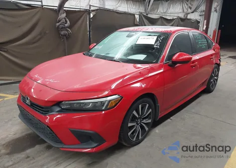 2022 Honda Civic Ex z USA, uszkodzony, nr VIN 2HGFE1F73NH303963